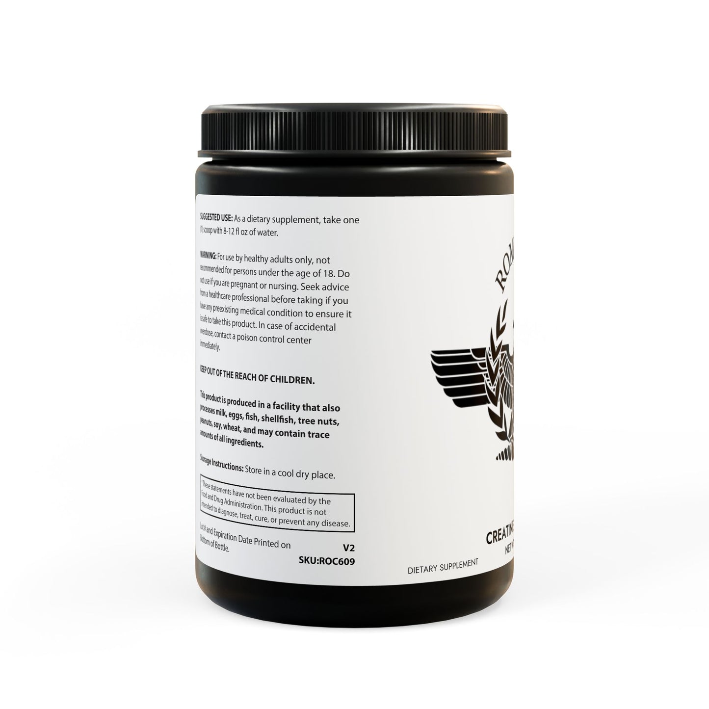 Creatine Monohydrate Supplement (300g, 10.58oz)