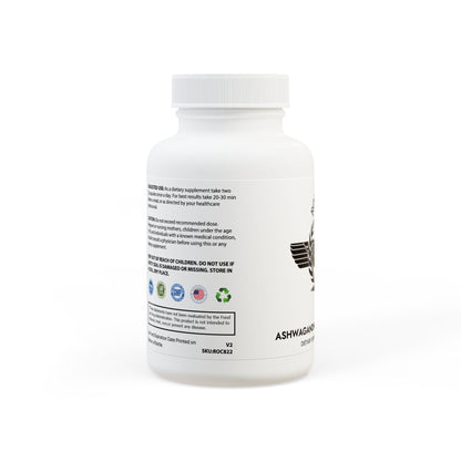 Ashwagandha and Black Pepper Supplement (60 capsules)