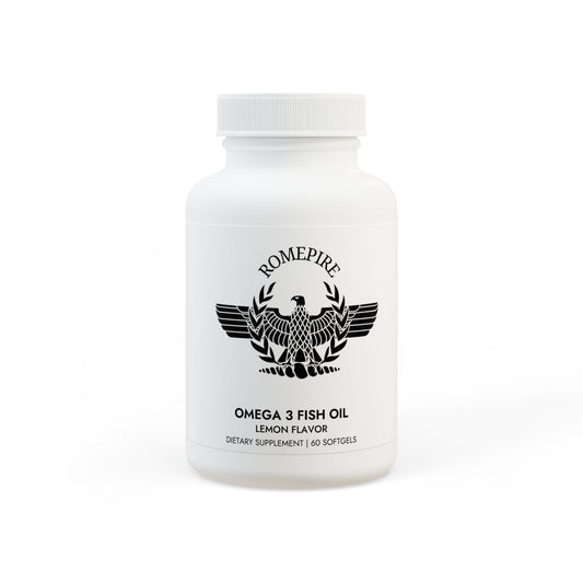 Omega 3 Fish Oil Supplement (60 Softgels)